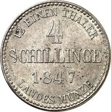 4 Schilling 1847   