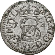 Schilling (Szelag) 1614    "Lithuania"