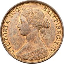 Halfpenny 1871   
