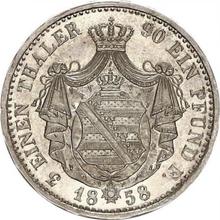 1/3 Thaler 1858  F 