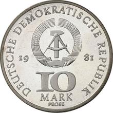 10 Mark 1981    "Berlin Coinage" (Pattern)