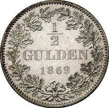 1/2 Gulden 1869   