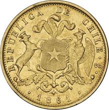 10 Pesos 1861 So  