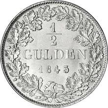 1/2 Gulden 1843   
