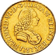 2 Escudos 1757 LM JM 