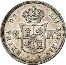 2 Reales 1857   