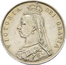 Halfcrown 1887   JEB "Jubilee Head"