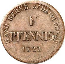 1 Pfennig 1822   