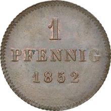 1 Pfennig 1852   