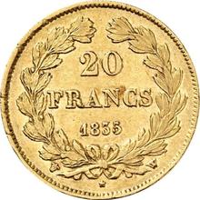 20 Francs 1835 W  