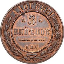 3 Kopeken 1898    "Münzstätte Berlin" (Probe)