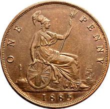 Penny 1885   