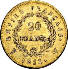 20 Francs 1813 W  