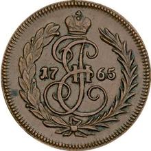 Denga (1/2 Kopek) 1765 ЕМ  