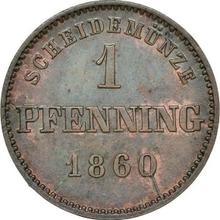 1 Pfennig 1860   