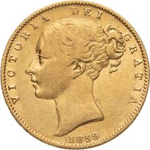 Соверен 1859   WW "Герб"