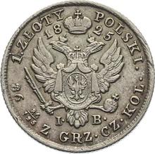 1 Zloty 1825  IB  "Small head"