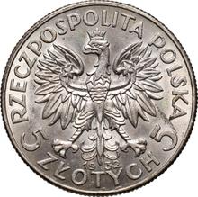 5 Zlotych 1932    "Polonia"
