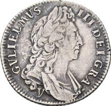 Shilling 1697 y   "Third laureate bust"