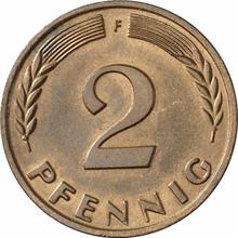 2 Pfennig 1967 F  