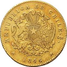 2 Escudos 1846 So IJ 