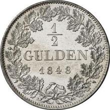 1/2 Gulden 1848   