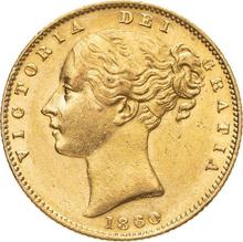 Sovereign 1860   WW "Shield"