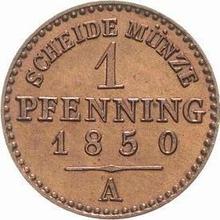 1 Pfennig 1850 A  