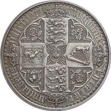 1 Corona 1847   WW "Gótica"