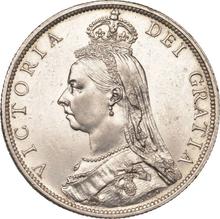 2 Schilling (Florin) 1888   JEB "Jubiläumsporträt"