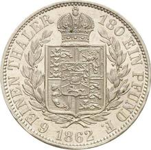 1/6 Thaler 1862  B 
