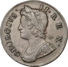 Halfpenny 1735    "Young Head"