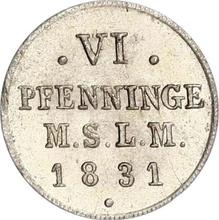 Sechsling 1831   