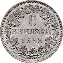 6 krajcarów 1853   