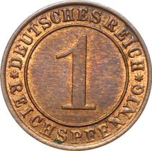 1 reichspfennig 1935 J  