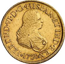 8 Escudos 1758 PN J 