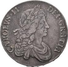 Crown 1667    "Second laureate bust"