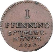 1 Pfennig 1814 H  