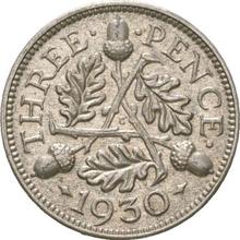 3 Pence 1930   