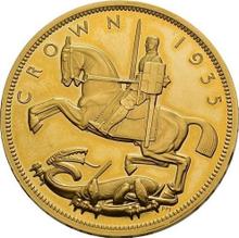 1 korona 1935    "25 lat panowania króla Jerzego V"