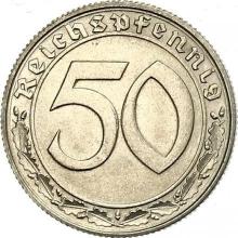 50 Reichspfennig 1938 B  