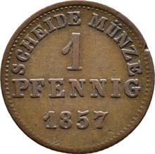 1 Pfennig 1857   