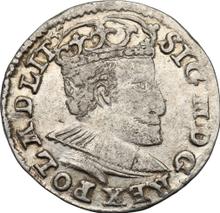 3 Groszy (Trojak) 1591  IF  "Olkusz Mint"