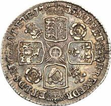 Sixpence 1735    "Young Head"