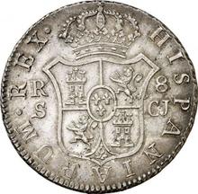8 Reales 1820 S CJ 
