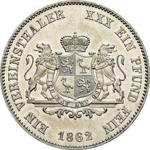Thaler 1862 A  