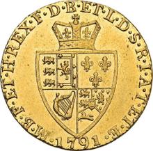 1 gwinea 1791    "Łopata"