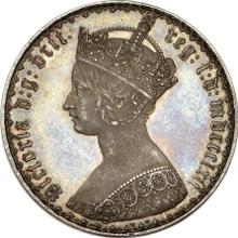 Florin 1862   WW "Gothic"