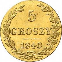 5 Groszy 1840 MW  