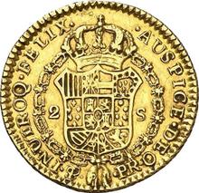 2 Escudos 1788 PTS PR 